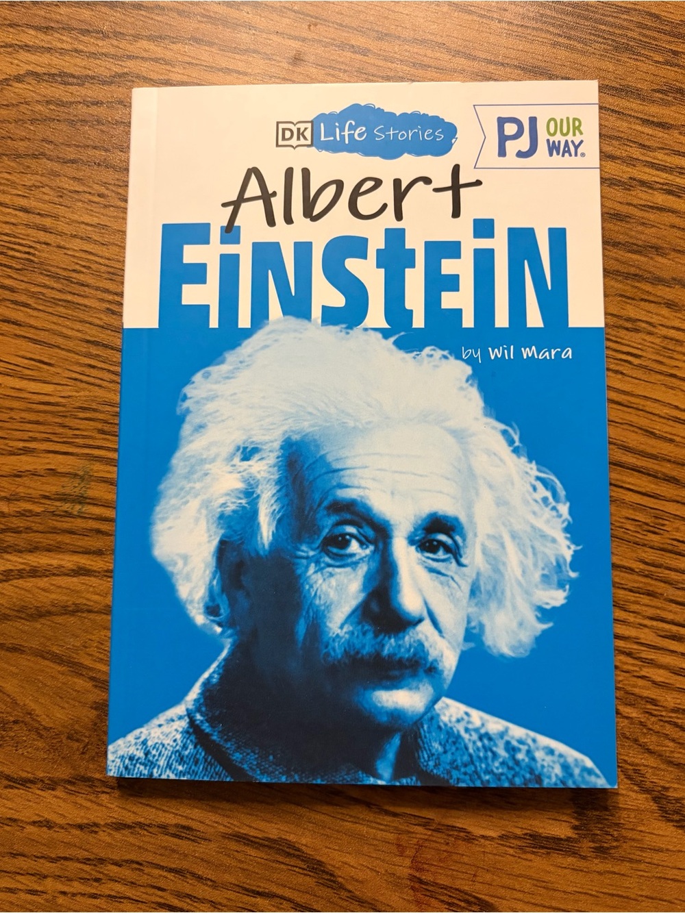DK Life Stories Albert Einstein Paperback - Blue Cover